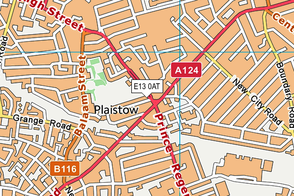 E13 0AT map - OS VectorMap District (Ordnance Survey) E13 0AT map - OS VectorMap District (Ordnance Survey)