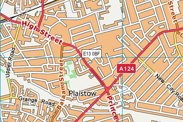 E13 0BF map - OS VectorMap District (Ordnance Survey) E13 0BF map - OS VectorMap District (Ordnance Survey)