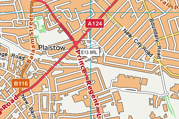 E13 8RL map - OS VectorMap District (Ordnance Survey) E13 8RL map - OS VectorMap District (Ordnance Survey)