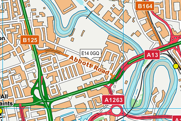 E14 0GQ map - OS VectorMap District (Ordnance Survey) E14 0GQ map - OS VectorMap District (Ordnance Survey)