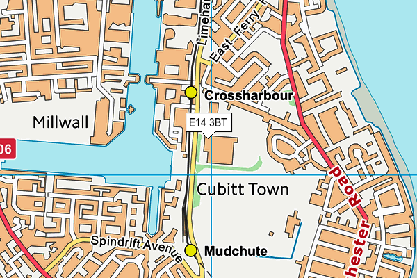 E14 3BT map - OS VectorMap District (Ordnance Survey) E14 3BT map - OS VectorMap District (Ordnance Survey)