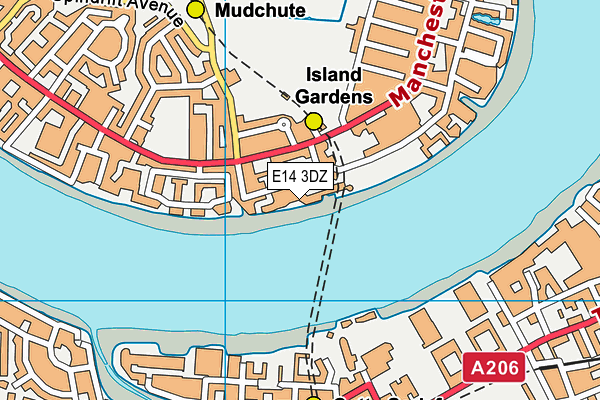 E14 3DZ map - OS VectorMap District (Ordnance Survey) E14 3DZ map - OS VectorMap District (Ordnance Survey)