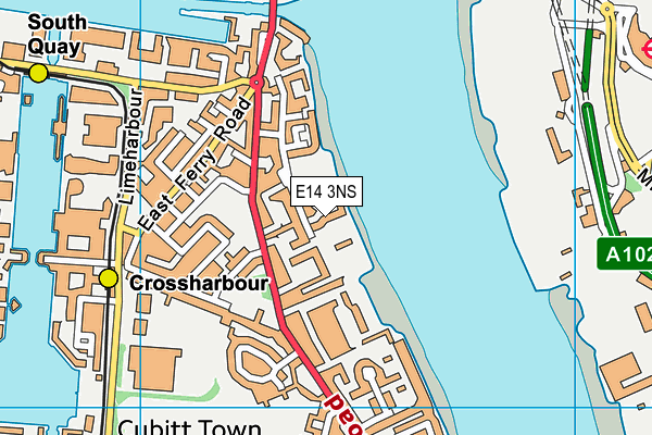 E14 3NS map - OS VectorMap District (Ordnance Survey) E14 3NS map - OS VectorMap District (Ordnance Survey)