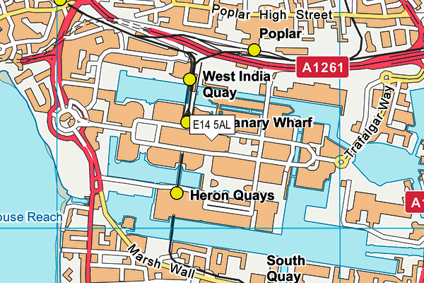 E14 5AL map - OS VectorMap District (Ordnance Survey) E14 5AL map - OS VectorMap District (Ordnance Survey)