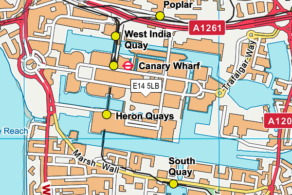 E14 5LB map - OS VectorMap District (Ordnance Survey) E14 5LB map - OS VectorMap District (Ordnance Survey)