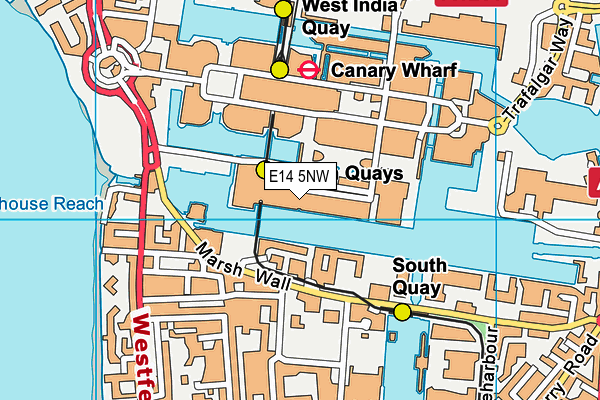 E14 5NW map - OS VectorMap District (Ordnance Survey) E14 5NW map - OS VectorMap District (Ordnance Survey)