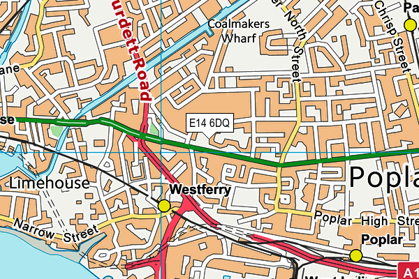 E14 6DQ map - OS VectorMap District (Ordnance Survey) E14 6DQ map - OS VectorMap District (Ordnance Survey)
