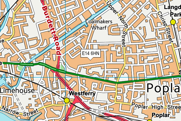 E14 6HN map - OS VectorMap District (Ordnance Survey) E14 6HN map - OS VectorMap District (Ordnance Survey)