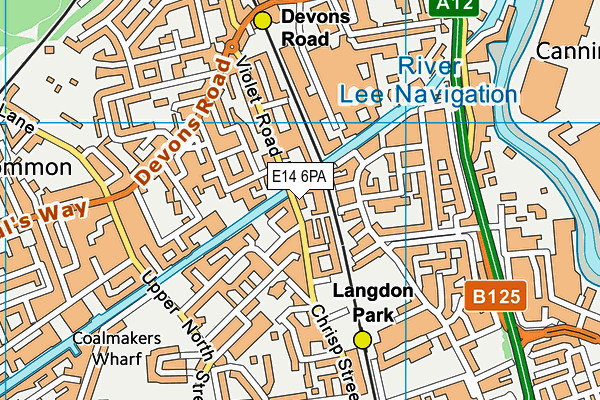 E14 6PA map - OS VectorMap District (Ordnance Survey) E14 6PA map - OS VectorMap District (Ordnance Survey)