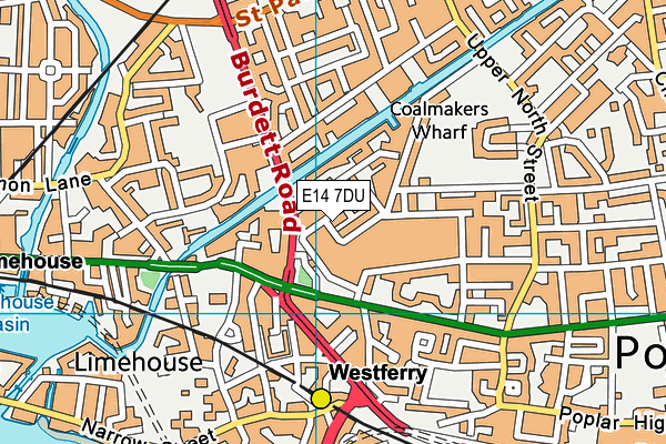 E14 7DU map - OS VectorMap District (Ordnance Survey) E14 7DU map - OS VectorMap District (Ordnance Survey)