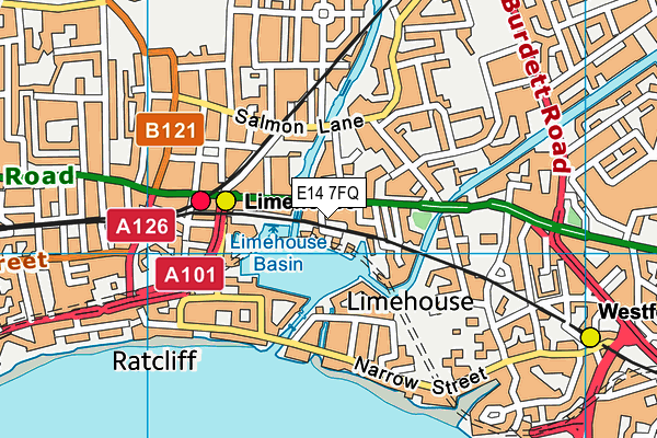E14 7FQ map - OS VectorMap District (Ordnance Survey) E14 7FQ map - OS VectorMap District (Ordnance Survey)