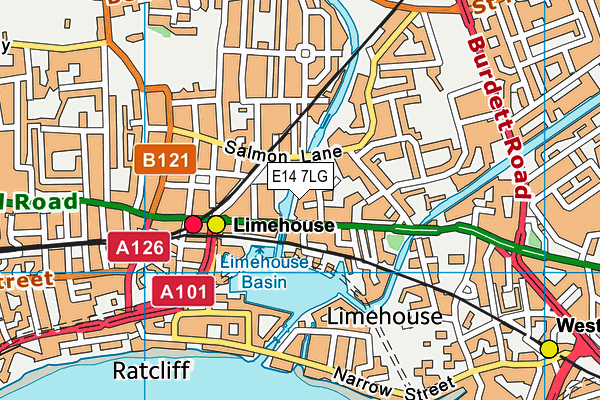 E14 7LG map - OS VectorMap District (Ordnance Survey) E14 7LG map - OS VectorMap District (Ordnance Survey)