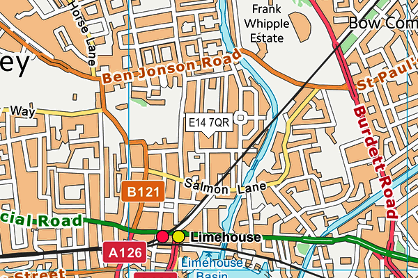 E14 7QR map - OS VectorMap District (Ordnance Survey) E14 7QR map - OS VectorMap District (Ordnance Survey)