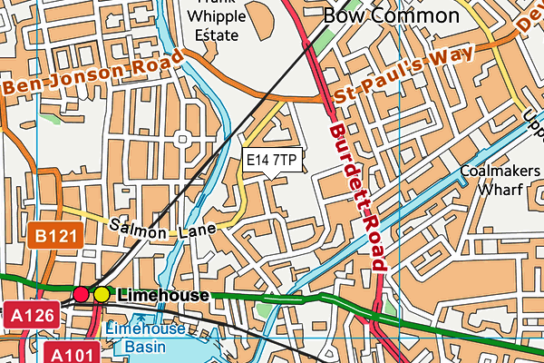 E14 7TP map - OS VectorMap District (Ordnance Survey) E14 7TP map - OS VectorMap District (Ordnance Survey)