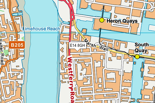 E14 8GH map - OS VectorMap District (Ordnance Survey) E14 8GH map - OS VectorMap District (Ordnance Survey)