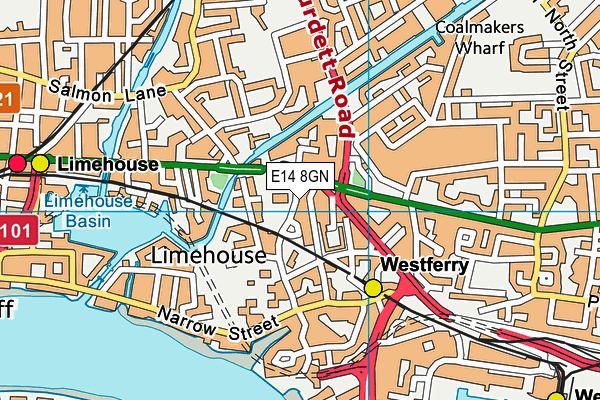 E14 8GN map - OS VectorMap District (Ordnance Survey) E14 8GN map - OS VectorMap District (Ordnance Survey)