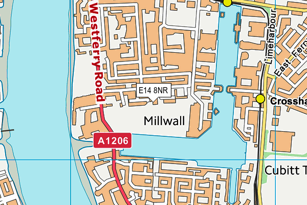 E14 8NR map - OS VectorMap District (Ordnance Survey) E14 8NR map - OS VectorMap District (Ordnance Survey)