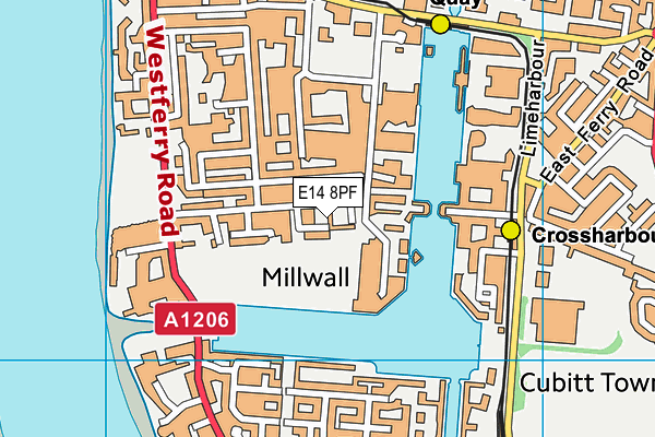 E14 8PF map - OS VectorMap District (Ordnance Survey) E14 8PF map - OS VectorMap District (Ordnance Survey)