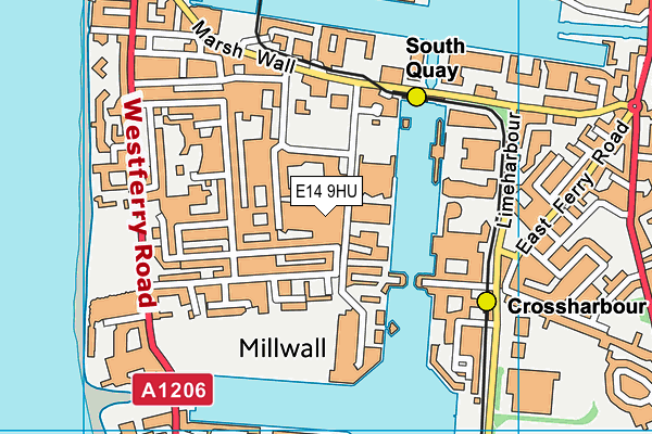 E14 9HU map - OS VectorMap District (Ordnance Survey) E14 9HU map - OS VectorMap District (Ordnance Survey)