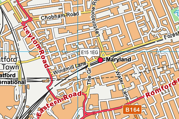 E15 1EG map - OS VectorMap District (Ordnance Survey) E15 1EG map - OS VectorMap District (Ordnance Survey)