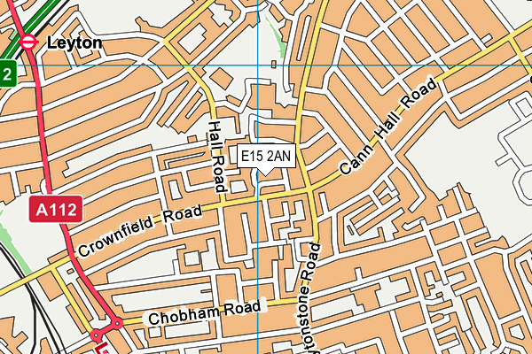 E15 2AN map - OS VectorMap District (Ordnance Survey) E15 2AN map - OS VectorMap District (Ordnance Survey)