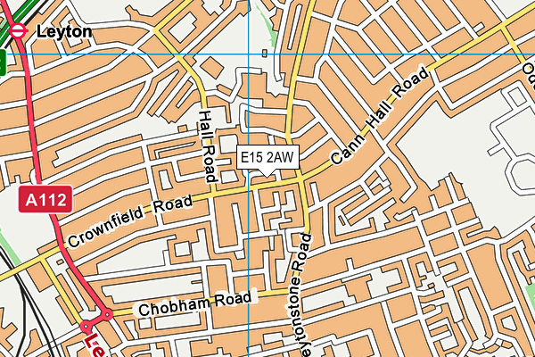 E15 2AW map - OS VectorMap District (Ordnance Survey) E15 2AW map - OS VectorMap District (Ordnance Survey)