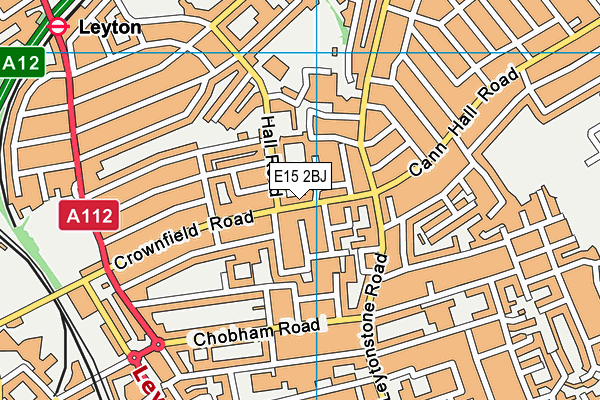 E15 2BJ map - OS VectorMap District (Ordnance Survey) E15 2BJ map - OS VectorMap District (Ordnance Survey)