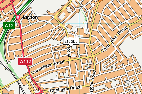 E15 2DL map - OS VectorMap District (Ordnance Survey) E15 2DL map - OS VectorMap District (Ordnance Survey)