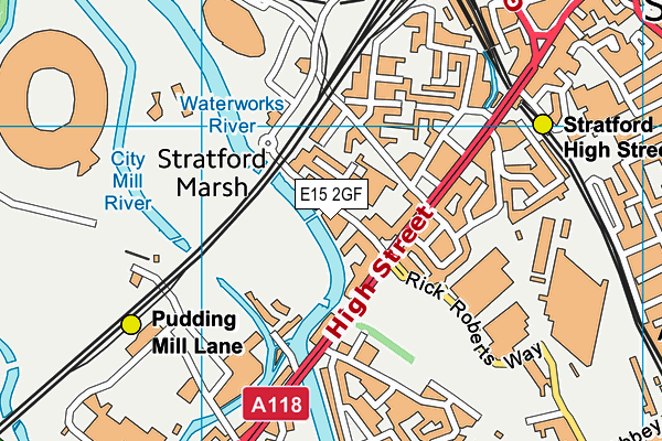 E15 2GF map - OS VectorMap District (Ordnance Survey) E15 2GF map - OS VectorMap District (Ordnance Survey)