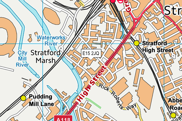 E15 2JQ map - OS VectorMap District (Ordnance Survey) E15 2JQ map - OS VectorMap District (Ordnance Survey)