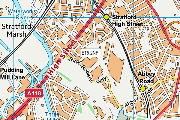 E15 2NF map - OS VectorMap District (Ordnance Survey) E15 2NF map - OS VectorMap District (Ordnance Survey)