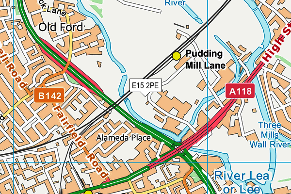 E15 2PE map - OS VectorMap District (Ordnance Survey) E15 2PE map - OS VectorMap District (Ordnance Survey)