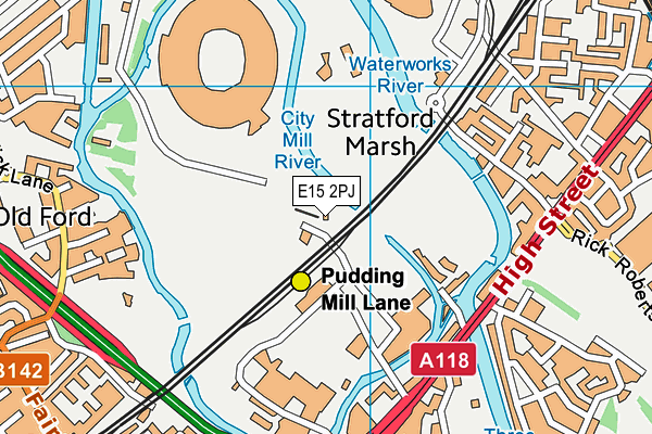 E15 2PJ map - OS VectorMap District (Ordnance Survey) E15 2PJ map - OS VectorMap District (Ordnance Survey)
