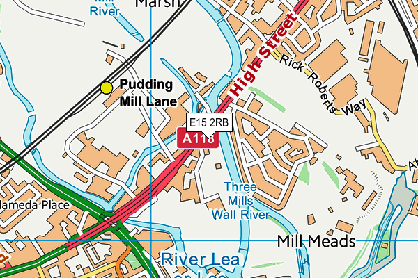E15 2RB map - OS VectorMap District (Ordnance Survey) E15 2RB map - OS VectorMap District (Ordnance Survey)