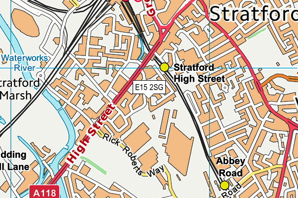 E15 2SG map - OS VectorMap District (Ordnance Survey) E15 2SG map - OS VectorMap District (Ordnance Survey)