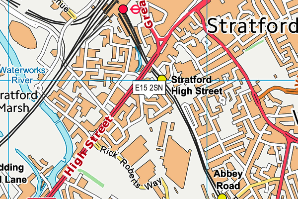 E15 2SN map - OS VectorMap District (Ordnance Survey) E15 2SN map - OS VectorMap District (Ordnance Survey)