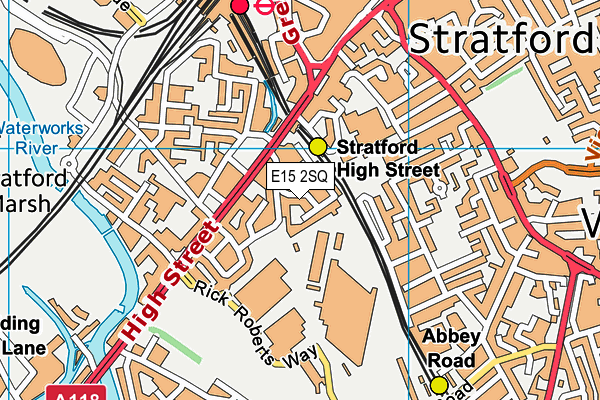 E15 2SQ map - OS VectorMap District (Ordnance Survey) E15 2SQ map - OS VectorMap District (Ordnance Survey)