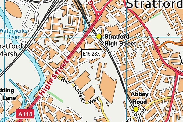 E15 2SX map - OS VectorMap District (Ordnance Survey) E15 2SX map - OS VectorMap District (Ordnance Survey)