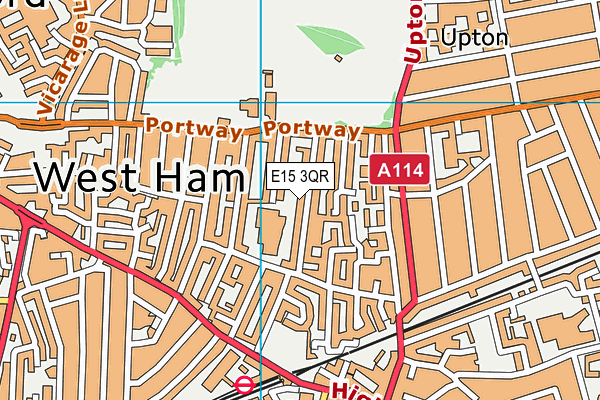 E15 3QR map - OS VectorMap District (Ordnance Survey) E15 3QR map - OS VectorMap District (Ordnance Survey)