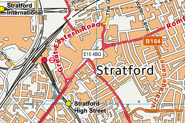 E15 4BQ map - OS VectorMap District (Ordnance Survey) E15 4BQ map - OS VectorMap District (Ordnance Survey)