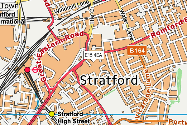 E15 4EA map - OS VectorMap District (Ordnance Survey) E15 4EA map - OS VectorMap District (Ordnance Survey)