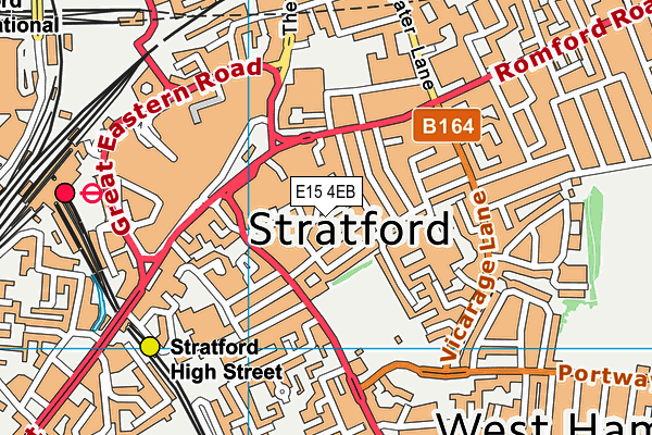 E15 4EB map - OS VectorMap District (Ordnance Survey) E15 4EB map - OS VectorMap District (Ordnance Survey)
