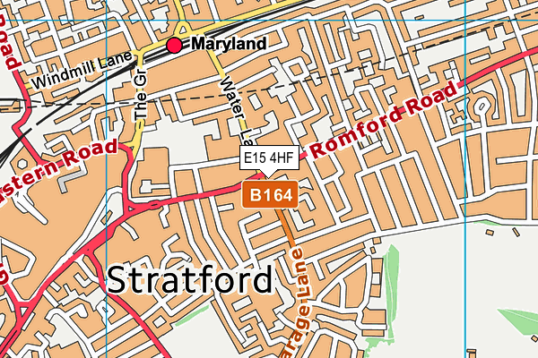 E15 4HF map - OS VectorMap District (Ordnance Survey) E15 4HF map - OS VectorMap District (Ordnance Survey)