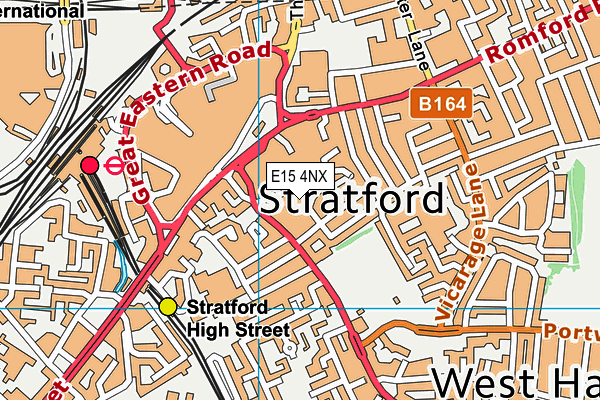 E15 4NX map - OS VectorMap District (Ordnance Survey) E15 4NX map - OS VectorMap District (Ordnance Survey)