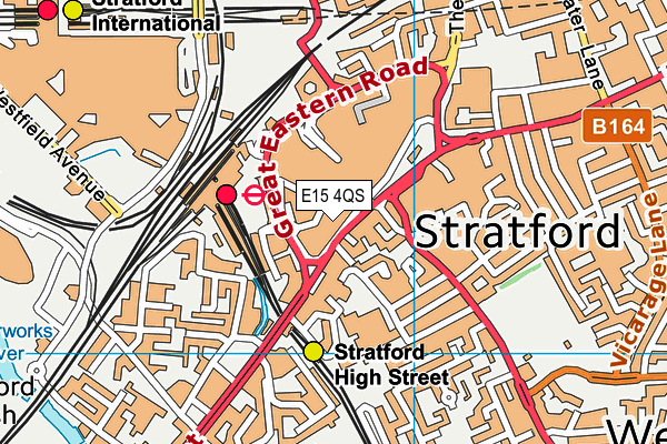 E15 4QS map - OS VectorMap District (Ordnance Survey) E15 4QS map - OS VectorMap District (Ordnance Survey)