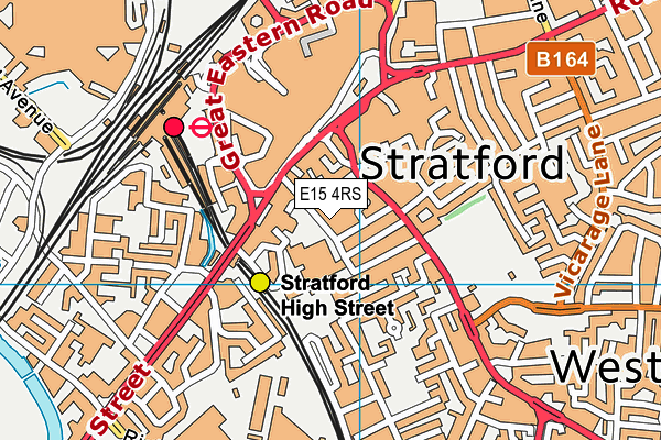 E15 4RS map - OS VectorMap District (Ordnance Survey) E15 4RS map - OS VectorMap District (Ordnance Survey)