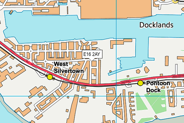 E16 2AY map - OS VectorMap District (Ordnance Survey) E16 2AY map - OS VectorMap District (Ordnance Survey)