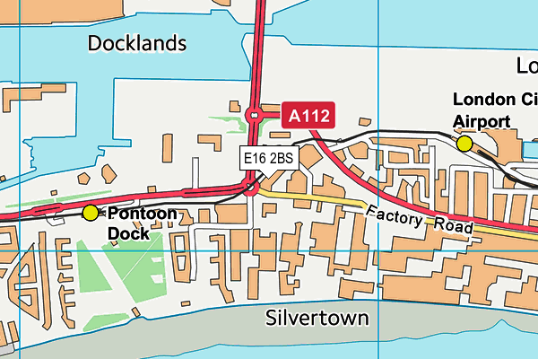 E16 2BS map - OS VectorMap District (Ordnance Survey) E16 2BS map - OS VectorMap District (Ordnance Survey)