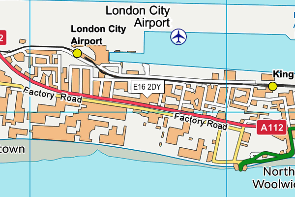 E16 2DY map - OS VectorMap District (Ordnance Survey) E16 2DY map - OS VectorMap District (Ordnance Survey)