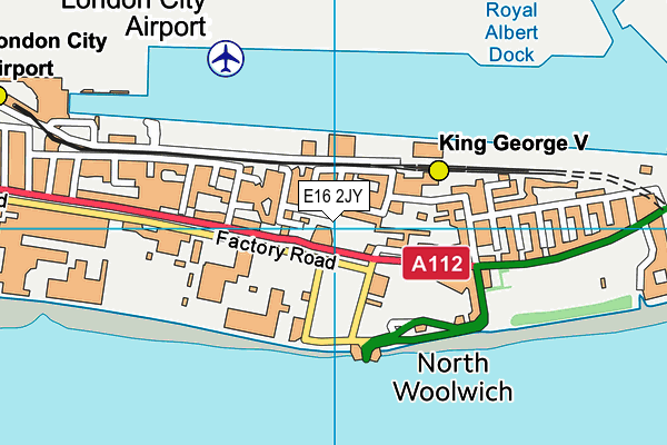 E16 2JY map - OS VectorMap District (Ordnance Survey) E16 2JY map - OS VectorMap District (Ordnance Survey)